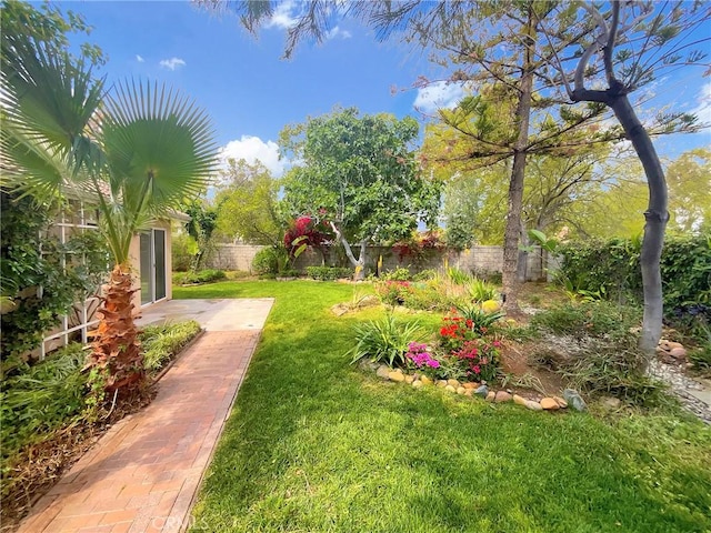 103 Buckthorn Way, Corona, CA 92881 - fenced backyard with a patio area
