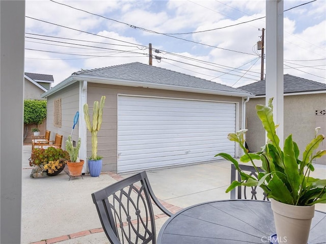 1234 N Pass Ave, Burbank, CA 91505 - view of detached garage