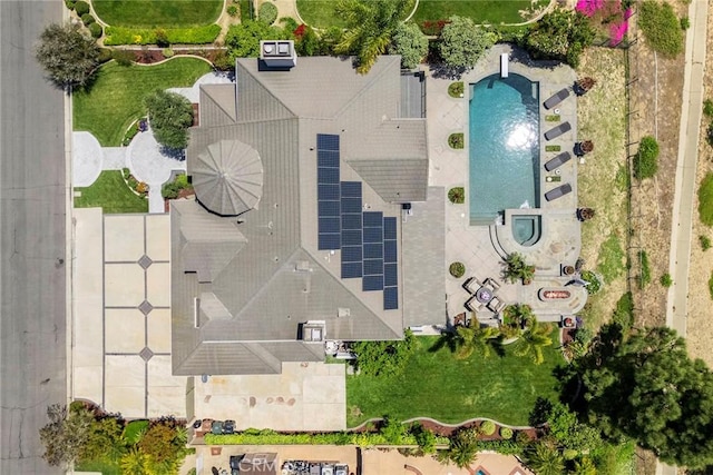 26930 Ironstone, Yorba Linda, CA 92887 - aerial view of a pool