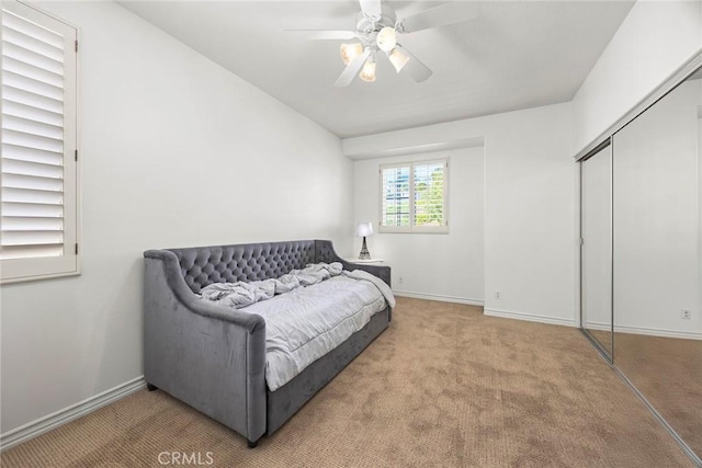 26930 Ironstone, Yorba Linda, CA 92887 - living area featuring ceiling fan, carpet, and baseboards