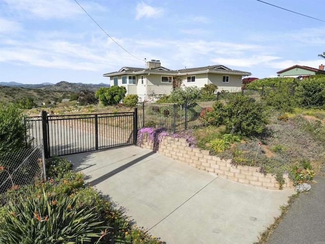 5884 Redondo Dr, Bonsall, CA 92003 - view of front of property featuring driveway