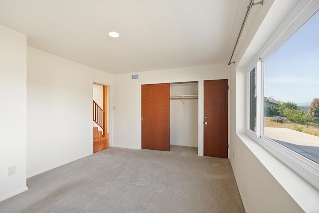 5884 Redondo Dr, Bonsall, CA 92003 - unfurnished bedroom with light colored carpet and recessed lighting