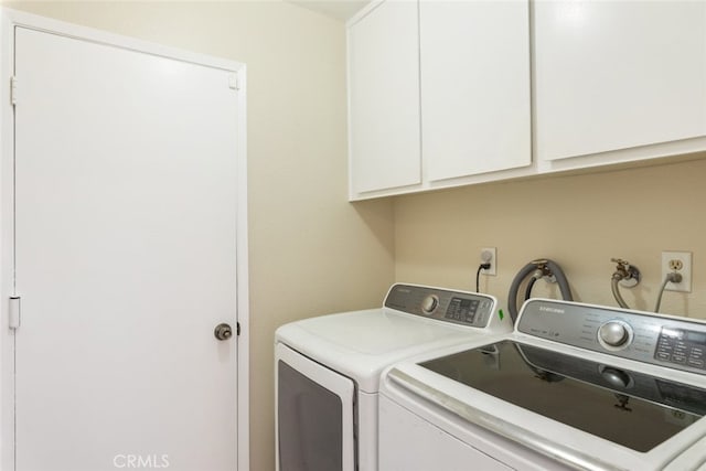 1452 Granada, Corona, CA 92878 - laundry area with cabinet space and independent washer and dryer