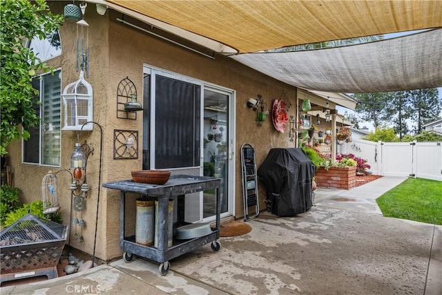 42065 Kaffirboom Ct, Temecula, CA 92591 - view of patio featuring grilling area