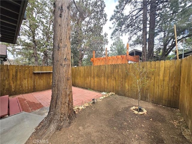 143 Cedar Ln, Sugarloaf, CA 92386 - view of patio featuring fence