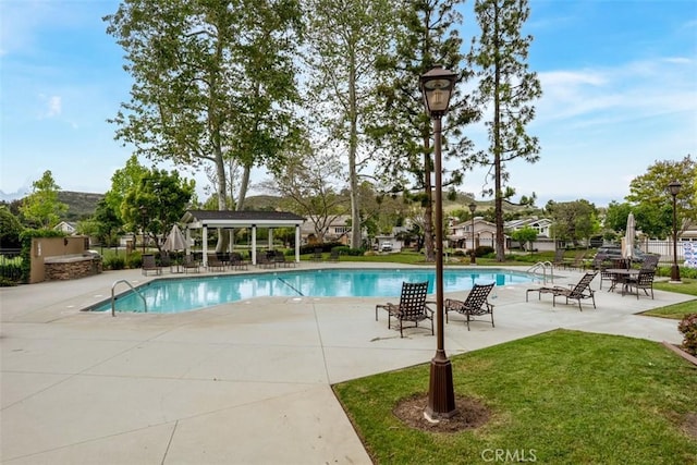 6192 Sierra Siena Rd, Irvine, CA 92603 - pool with a patio area and fence