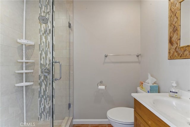 544 Calle Mayor, Redondo Beach, CA 90277 - bathroom featuring vanity and a shower stall