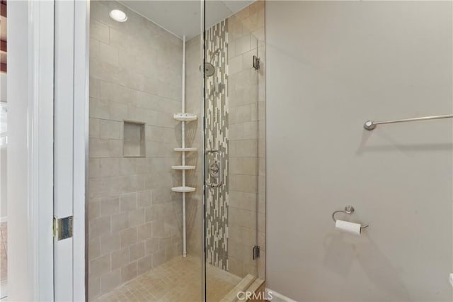 544 Calle Mayor, Redondo Beach, CA 90277 - full bath with a shower stall and baseboards