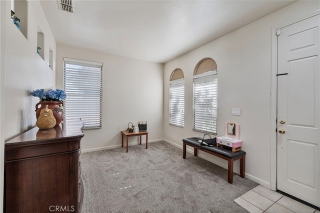 2081 Tangerine Ave, Madera, CA 93637 - living area with light carpet and baseboards