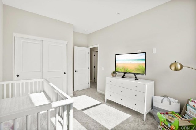 16755 Coyote Bush Dr Unit 32, San Diego, CA 92127 - bedroom with light carpet and a closet