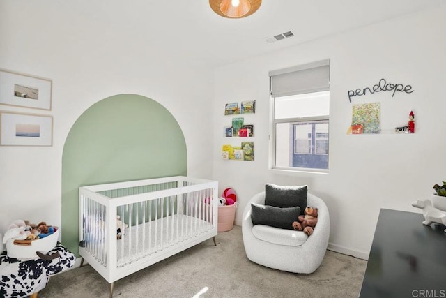 16755 Coyote Bush Dr Unit 32, San Diego, CA 92127 - carpeted bedroom featuring a nursery area