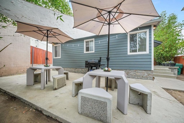 4580 60th St, San Diego, CA 92115 - view of patio featuring outdoor dining area