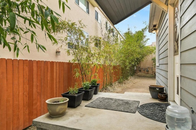 4580 60th St, San Diego, CA 92115 - fenced backyard with a patio