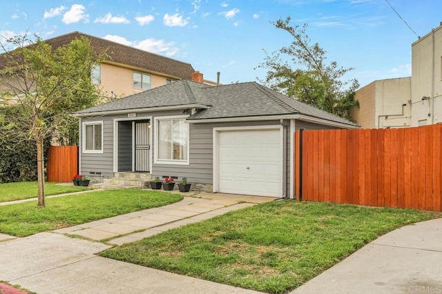 4580 60th St, San Diego, CA 92115 - view of front of home with roof with shingles, an attached garage, and concrete driveway