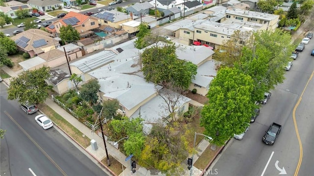 drone / aerial view featuring a residential view