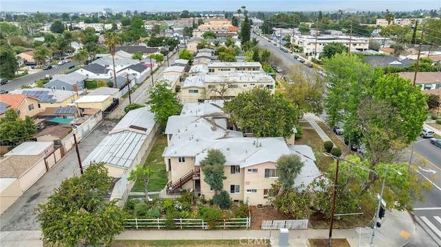 bird's eye view featuring a residential view