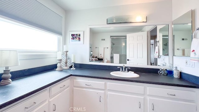 3621 Vista Campana S Unit 56, Oceanside, CA 92057 - full bath with vanity and a stall shower