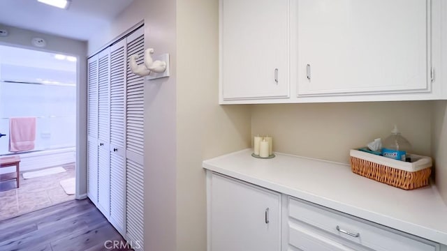 3621 Vista Campana S Unit 56, Oceanside, CA 92057 - hall featuring wood finished floors