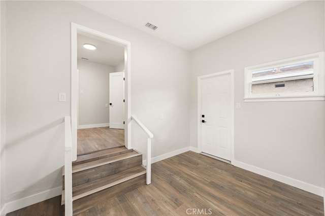 8392 Walker St, La Palma, CA 90623 - foyer entrance with baseboards and wood finished floors