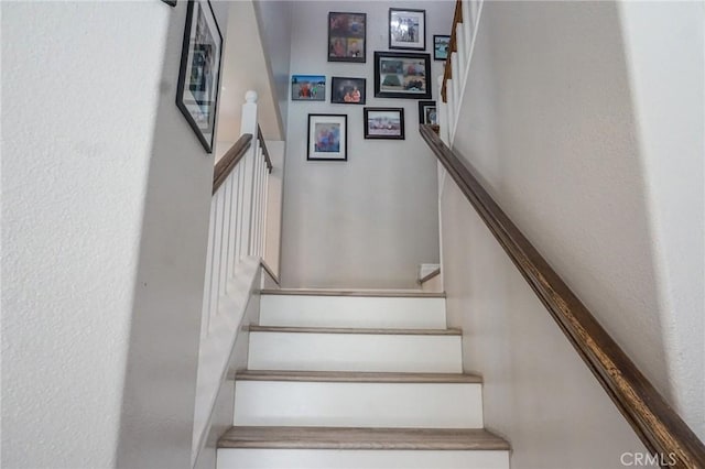 view of stairs