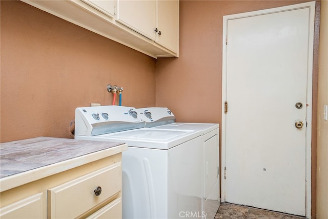 2136 Forbes Ave, Claremont, CA 91711 - laundry area featuring separate washer and dryer and cabinet space