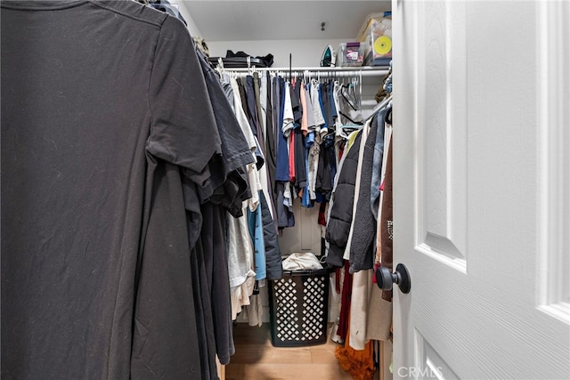 112 Cinnamon Teal, Aliso Viejo, CA 92656 - spacious closet featuring wood finished floors