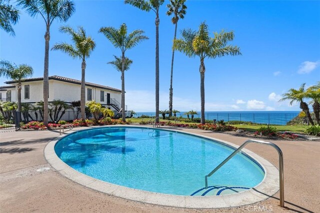 24242 Santa Clara Ave Unit 26, Dana Point, CA 92629 - view of pool with a fenced in pool and fence
