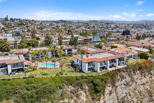 24242 Santa Clara Ave Unit 26, Dana Point, CA 92629 - bird's eye view with a mountain view