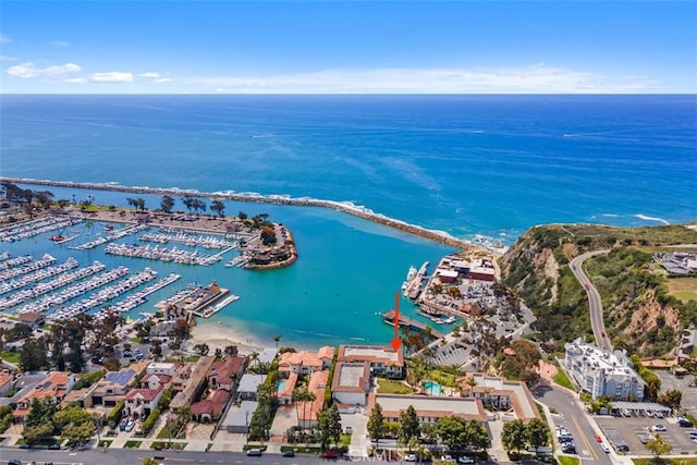 24242 Santa Clara Ave Unit 26, Dana Point, CA 92629 - drone / aerial view with a water view