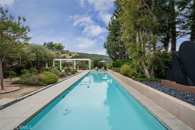 view of pool