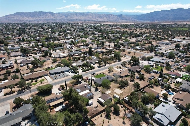 7486 Earhart Ave, Hesperia, CA 92345 - aerial view of residential area featuring a mountainous background