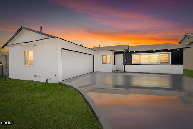 3911 S G St, Oxnard, CA 93033 - ranch-style home with an attached garage, concrete driveway, and a yard