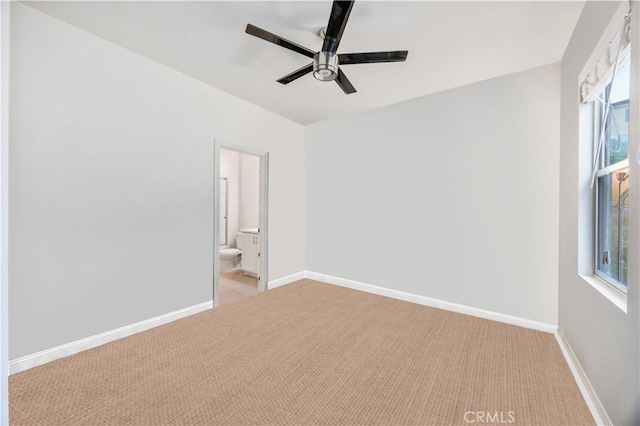 11 Cielo Arroyo, Mission Viejo, CA 92692 - spare room with light carpet and a ceiling fan