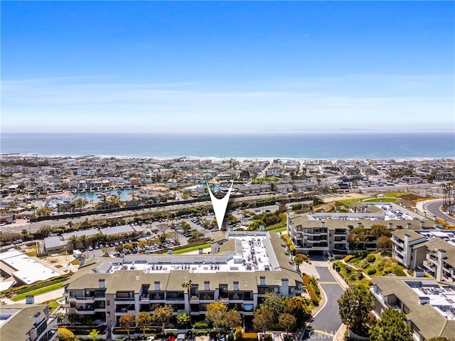 210 Lille Ln Unit 313, Newport Beach, CA 92663 - drone / aerial view with a water view