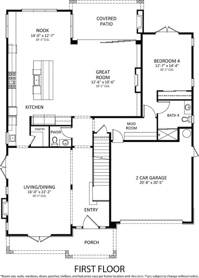 1736 Port Sheffield Pl, Newport Beach, CA 92660 - floor plan