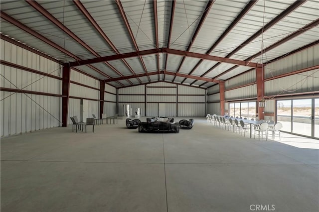 60810 Cole Ln, Landers, CA 92285 - garage with metal wall