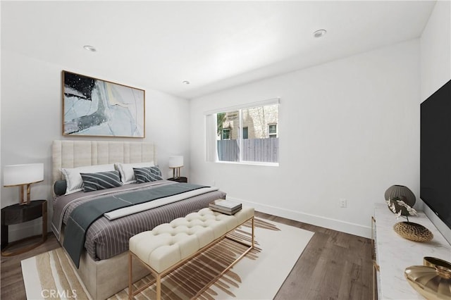 2937 W Blvd, Los Angeles, CA 90016 - bedroom featuring baseboards and wood finished floors