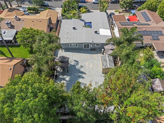 drone / aerial view featuring a residential view