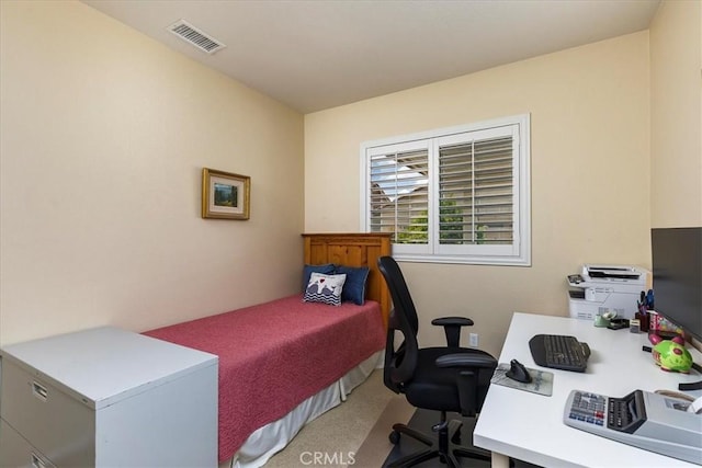 28345 Hearthside Dr, Menifee, CA 92584 - bedroom featuring carpet floors and an office area