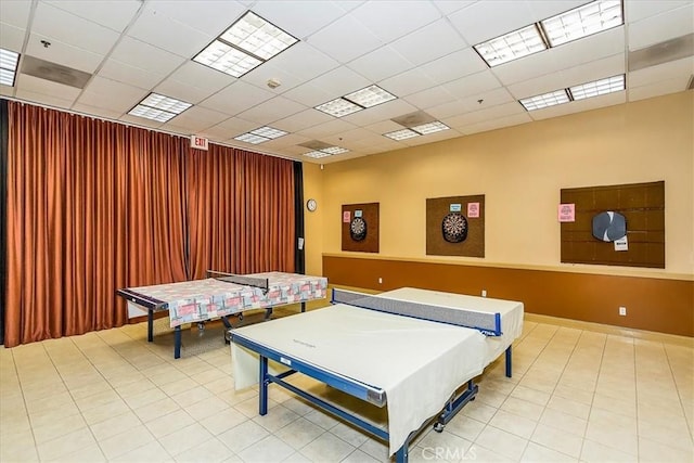 28345 Hearthside Dr, Menifee, CA 92584 - recreation room with tile patterned floors