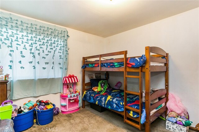 bedroom featuring carpet floors