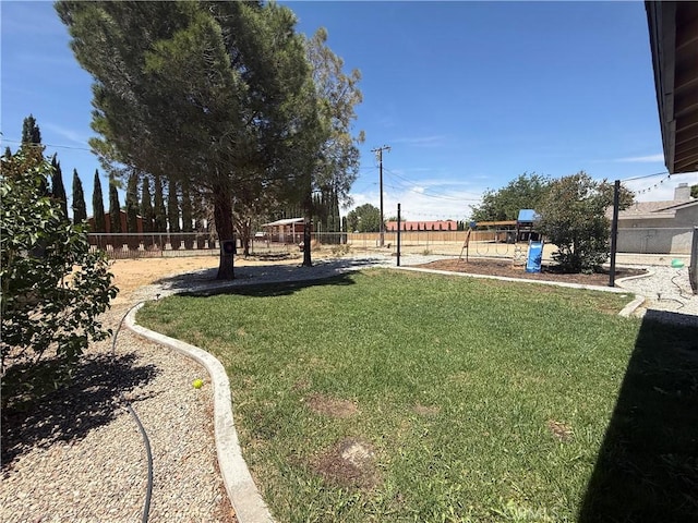 12546 Snapping Turtle Rd, Apple Valley, CA 92308 - view of yard featuring a playground