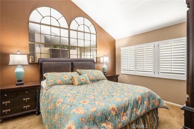 401 E Yale Loop Unit 20, Irvine, CA 92614 - carpeted bedroom with baseboards and high vaulted ceiling