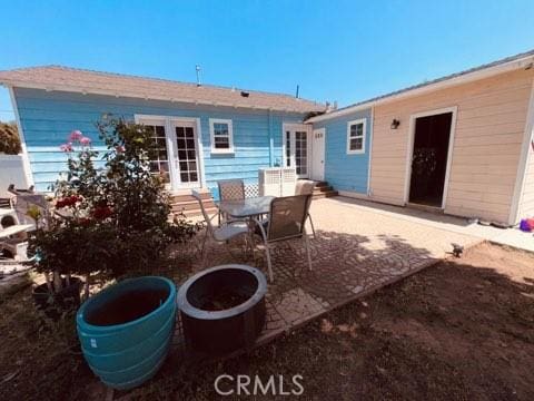 3620 Hoover St, Riverside, CA 92504 - rear view of house featuring a patio area and entry steps