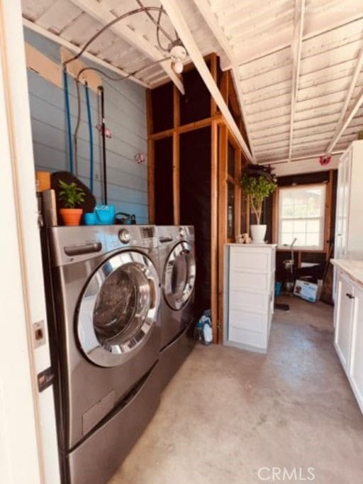 3620 Hoover St, Riverside, CA 92504 - washroom featuring separate washer and dryer
