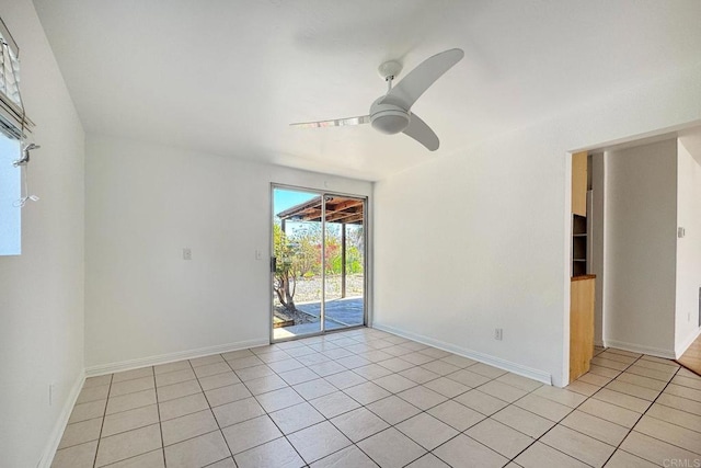 4549 Quailridge Dr, Oceanside, CA 92056 - unfurnished room featuring light tile patterned floors and a ceiling fan