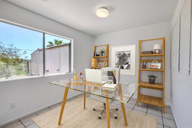 4549 Quailridge Dr, Oceanside, CA 92056 - home office with tile patterned floors