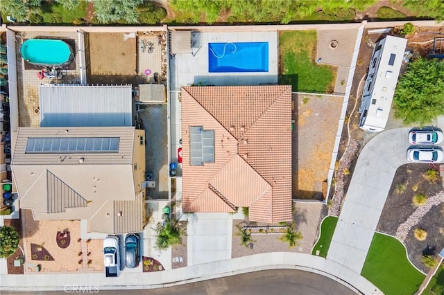 drone / aerial view
