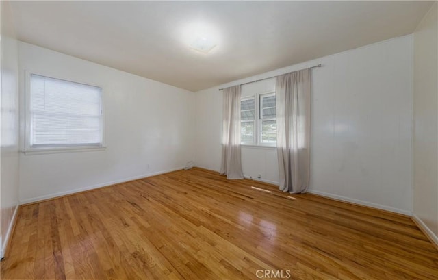 10609 Mountain View Ave, Redlands, CA 92373 - unfurnished room with baseboards and light wood finished floors
