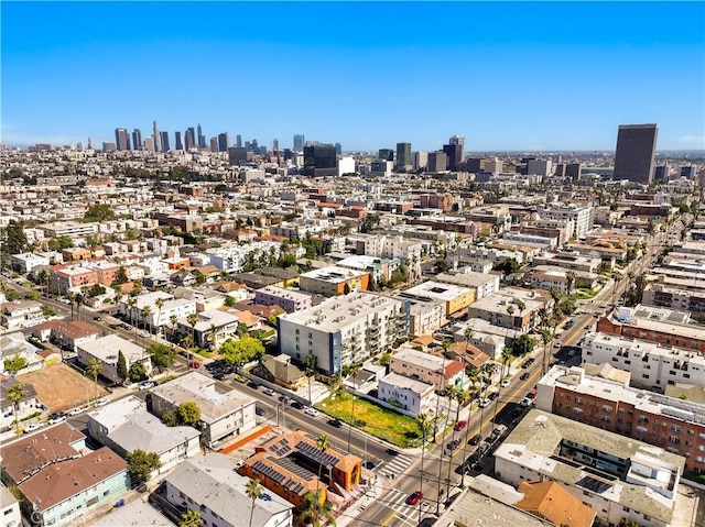 101 S Mariposa Ave, Los Angeles, CA 90004 - bird's eye view featuring a view of city